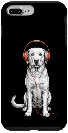 Carcasa para iPhone 7 Plus/8 Plus Labrador Auriculares