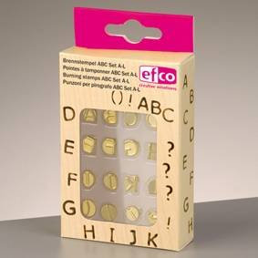Brennstempel Set für 1840001, ABC S et A-L 16-teilig