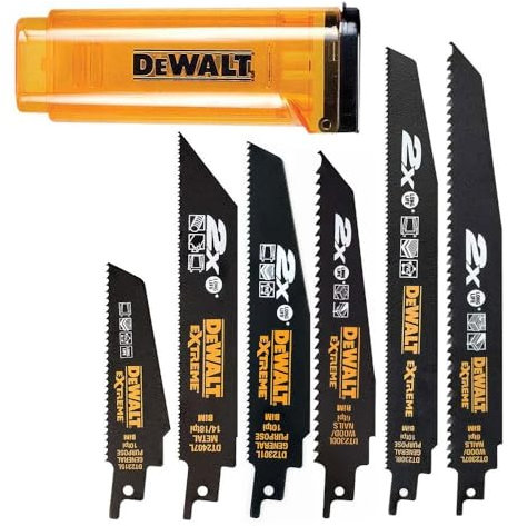 DeWalt DT2440L-QZ 6-tlg. EXTREME Säbelsägeblätter-Set