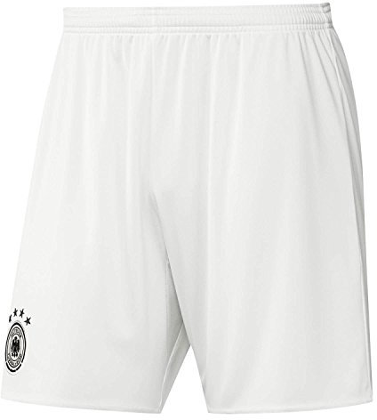adidas Herren Shorts DFB Auswärts, Off White/Black, S