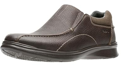 Clarks Men's Cotrell Step Slip-on Loafer,Brown Oily,11 W US