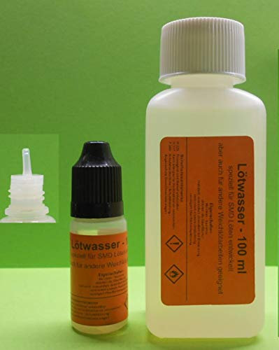 110 ml di acqua saldata (FLUX), flusso specifico per SMD di alta qualità industriale (non pulita, senza acidi)