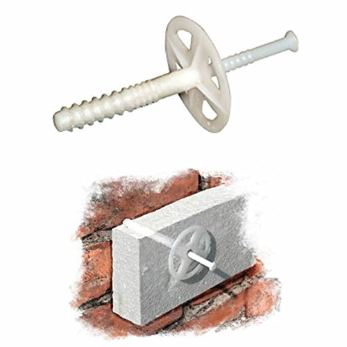 50 pezzi TASSELLO TASSELLI ESPANSIONE 9 cm X PANNELLI PANNELLO ISOLANTE CAPPOTTO