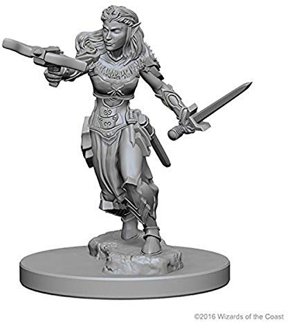 D&D Nolzur's Marvelous Unpainted Miniatures (W1) Elf Female Ranger