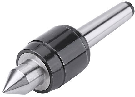 MK2 Live Center, 60 Grad Mitlaufende Körnerspitze Zentrierspitze Drehmaschine Reitstock Stahl Punkt für Hochgeschwindigkeitsdrehbank und CNC-Drehmaschine