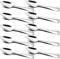 Set of 10, Grapefruit and Dessert Spoon, findTop Stainless Steel with Serrated Edge Spoons, 6-inch