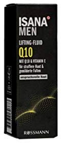 Isana Men Lifting-Fluid mit Q10 & Vitamin E für straffere Haut und gemilderte Falten Inhalt: 50ml = 1 Stück