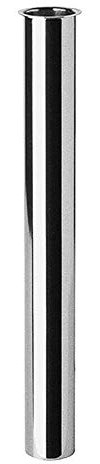 Laiton Tube Plongeur 30cm pour Siphon, Réglage Rallonge Tube d'extension 1 1/4 x 32mm, Chromé