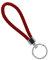 saizone Schlüsselanhänger Autoschlüssel,Schlüsselanhänger Kunstleder,Autoschlüsselanhänger,Keychain,Schlusselanghanger mit Edelstahl Schlüsselring,Schlüsselanhänger für Herren & Damen (Weinrot)