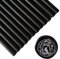 12 Pieces Glue Gun Sealing Wax Sticks for Seal Stamp, PORXFLY Seal Wax Sticks Great for Cards Envelopes, Gift Wrapping,Wedding Invitations (Black)
