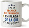 MUGFFINS Tazas para TÉCNICA DE FARMACIA mujer - En Español - Todos te advirtieron - 11 oz / 330 ml - Regalo original y divertido