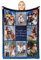 Giftove Personalisierte Decke mit Foto, 100% Flanell Kuscheldecke Personalisiert, Personalisierte Geschenke für Frauen Mama Papa Oma Opa Kinder Familie, Fotogeschenke zum Geburtstag Jahrestag