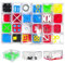 24 Stück Geduldspiele für Kinder, Knobelspiele Adventskalender Mini Puzzle Kinder Geschicklichkeitsspiele, Denkspiele, Geeignet als Geburtstagsparty-Geschenke, Knobel Adventskalender, Mitbringsel