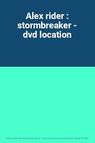 Alex rider : stormbreaker - dvd location