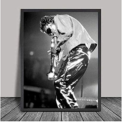 BOBSLA Poster Póster De Estrella De Música De Jazz De Miles Davis, Imágenes De Retrato, Carteles E Impresiones, Cuadro Sobre Lienzo Para Pared, Decoración Del Hogar 50X70Cm Sin Marco