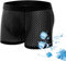 BoxHero™ Fibre Boxer Shorts, Boxhero Bamboo Fiber Boxer Briefs, Box Hero Underwear, For All-Day Comfort (Black,L)