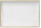 Naivasha Homeware Serving Tray, Rectangular Melamine Plastic Tray, Ideal Breakfast Platter, Lap Trays for Food & Drinks Serving, Easy Grip Handles, Decorative - White Marble