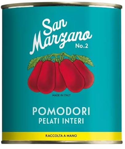 IL POMODORO PIÙ BUONO - San Marzano Tomaten,Vintage‘, 800 g Dose (6 Dosen)