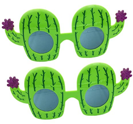 GALPADA 2 Paar Kaktus gläser kinder ferngläser kinderferngläser Hawaiian sonnenbrille Kaktus lustige sonnenbrille dekoration spielzeug interessante Foto-Requisiten schöne brille Cosplay As