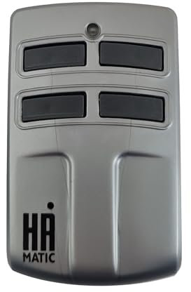 Mando de Garaje Universal HR MATIC Multi 2 Noa Silver. Codigos fijos y Rolling Code 433-868 MHz.