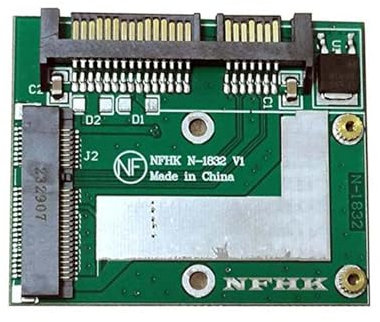 YIGZYCN Adattatore universale Mini PCIE SSD MSATA a 2,5 pollici SATA3 Modulo Convertitore 6Gbps Veloce Integra Drive In Laptop Soluzione Disco Rigido