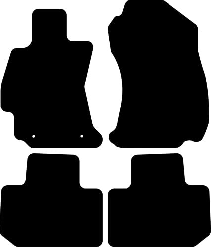 Kovvar Fußmatten passend für Subaru Forester 2013-2024 Passend zur Ausführung: Befestigungssystem: 10 mm Clips (mit Öse) | Qualität: Comfort