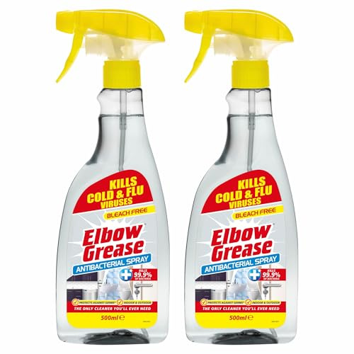 (Set of 2) All Purpose Anti Bacterial Disinfecting Spray Cleaner | Multi Surface Home Cleaner | Protection from 99.9% Germs and Virus Killer (Anti-Bacterial Spray Cleaner)