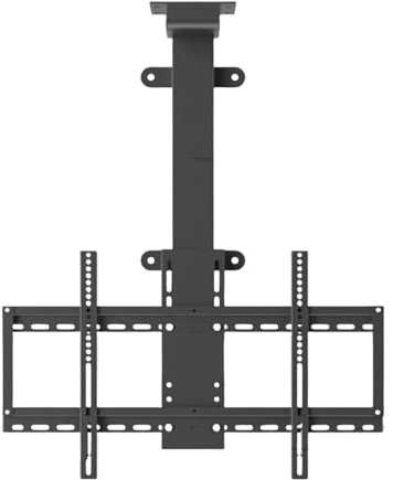 Monitor-Wandhalterung, hängende Smart-TV-Halterung, TV-Wandhalterung, verstellbare motorisierte Decken-TV-Halterung, passend for die meisten 26–70-Zoll-Fernseher, mit Fernbedienung und Schaltersteueru