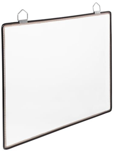 Lurrose 5pcs Hanging Document Bag Wall Paper Holder File Organizer Wall Mount Hanging File Folder Reinforced Hang Folders Wall Hanging File Organizer Wall Mount File Holder Mail Holder Pvc