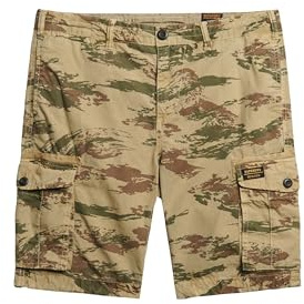 Superdry Herren Parachute Light Shorts lockere Passform