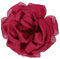 PATIKIL Broche en Satin de Soie en Forme de Fleur 4, Grande Épingle de Revers de Pivoine Florale pour Femmes pour Mariage, Fête d'Anniversaire, Chapeau, Sac, Couleur Bordeaux
