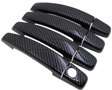 SBBLINWU Außen Türgriff Türöffner Kompatibel Mit Opel Für Astra H A04 2004 2005 2006 2007 2008 2009 Auto-Außentürgriffabdeckung Türgriff Dekorative Außenschale