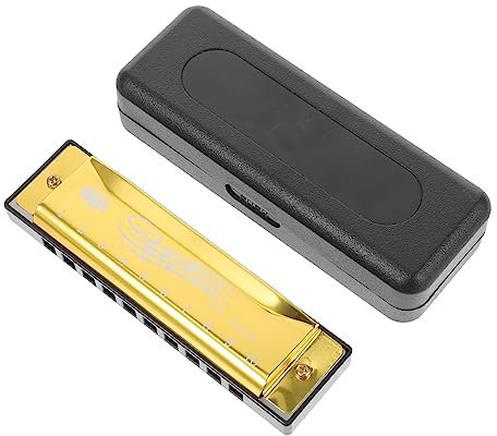 FOYTOKI Mundharmonika für Harmonica für Anfänger und Kleinkinder Leicht und Tragbar Fördert Musikalische Bildung und Kreativität