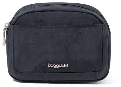 Baggallini Small Pocket Cosmetic - Lightweight 6x4 Makeup Bag - Travel Essentials Makeup Organizer