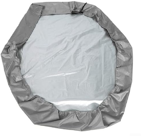 La copertura rotonda per piscina protegge le piscine gonfiabili dallo sporco e migliora il riscaldamento solare (140 x 110 cm)