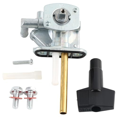 Flydida Robinet d'essence Interrupteur de robinet de carburant Valve de réservoir de carburant pour Suzuki GSF 600 S 1995-2004/GSF 600 Bandit/GSF 1200 S Bandit 1996-2000, interrupteur de vanne moto