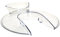 Kenwood Food Mixer Splashguard for KM260 KM262 KM264 KM266 KM261 KM263 KM265. Part number 706769