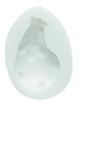 Silikomart | Silikonform für Zuckermasse HEN, Form für Tortendekorationen, Thema Prinz, Maße 100 x 130 x 30 mm