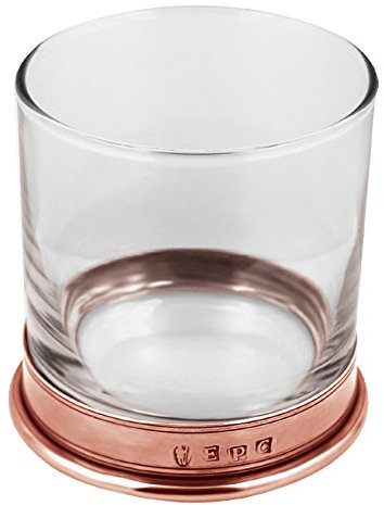 English Pewter Company Rose Pewter Copper Whisky Glass Tumbler [RP01]