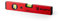 Würth 30cm Profi Wasserwaage Aluminium, verwindungsarmes Rechteckprofil mit glatten Seitenflächen, Meßgenauigkeit 0,5mm /m, Rot