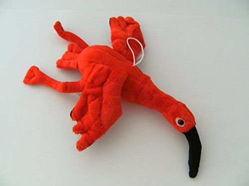 Stofftier Scharlachsichler 26 cm, Kuscheltier Plüschtier Vogel Vögel