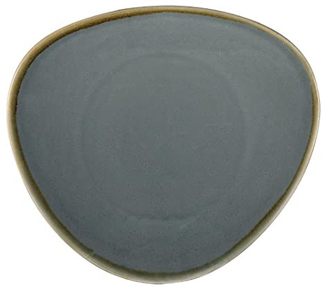 Olympia Ofen gp343 dreieckiger Servierteller, ocean, 280 mm (4 Stück)