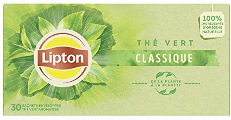 Lipton Thé Vert Classique 30 Sachets