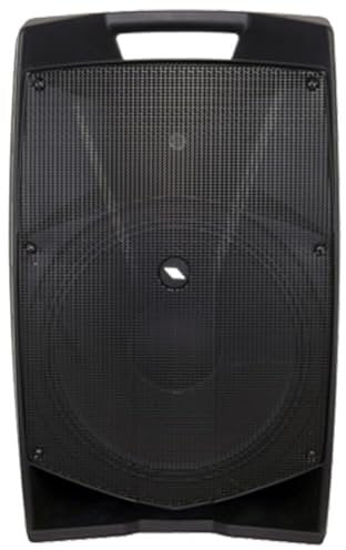 Proel V15PLUS - Cassa Monitor Diffusore Audio bi-amplificato a 2 vie da 600W di Picco, Nero