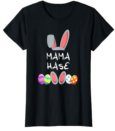 Mama Hase Osterhase Partnerlook Outfit Frauen Geschenk Oster T-Shirt