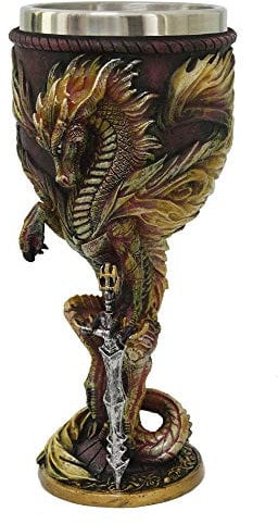 Nemesis Now Ruth Thompson Feuerdrachen-Kelch, 17,8 cm