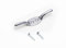 2 x Cleat Blind Roman Cord Hooks Curtain TIE Back + Screws 63MM Chrome