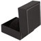 Raguso 1 x schwarze PU Leder Uhrenschatulle, Uhrenschatulle, Geschenkbox, für Armband, Armreif, Schmuck, Aufbewahrungsbox für Heimdekoration