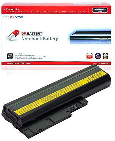 DR. BATTERY ThinkPad R60 Akku Ersatz für IBM ThinkPad R61E T60 T60P T500 W500 SL500 SL400 SL300 42T5246 92P1141 92P1141 92P1137 92p1128 92p1130 92p1141 [10.8V / 48Wh]