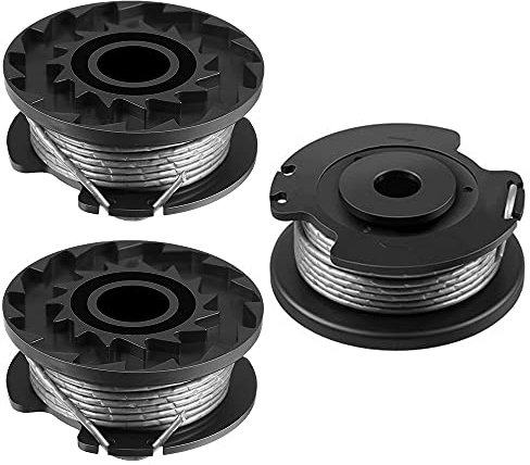 3 Stücke F016800569 Ersatz Autofeed Spule Linie String Trimmer F016800385 Rasenmäher Fadenspule für Bosch EasyGrassCut, 4m x 1,6mm Spulen Linie Leitung Kompatibel mit Art 23SL Art 26SL (3pcs)